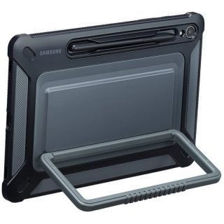 Samsung EF-RX710CBE Protective Stand Cover for Galaxy Tab S9 Black  Damaged Package