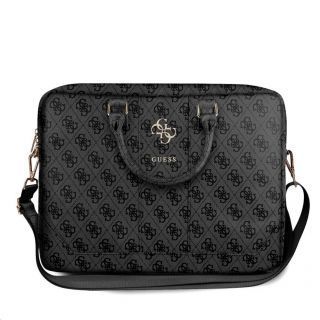 GUESS PU 4G Metal Logo Computer Bag 15 / 16'' Grey