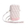 GUESS PU G Cube Wallet Phone Bag Zipper Pink