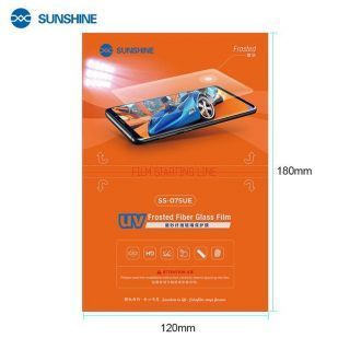 - SUNSHINE SS-075UE UV Matte Hydrocondensation Films for Smartphones Pack 25 pcs
