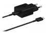 Samsung EP-T1510XBE USB-C 15W Travel Charger + USB-C Data Cable Black
