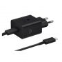 Samsung EP-T4511XBE USB-C 45W Travel Charger + USB-C Data Cable Black