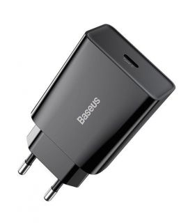 Baseus&nbsp;Baseus - Baseus CCFS-SN01 Speed Mini Charger USB-C 20W Black