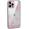 Аксессуары Моб. & Смарт. телефонам - Devia 
 
 Crystal Flora case iPhone 12 mini rose gold rozā zelts 