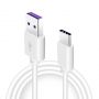 Huawei Original Quick Charger USB-C Data Cable 5A 1m White  Service Pack
