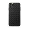 Аксессуары Моб. & Смарт. телефонам - Devia 
 
 Woven Pattern Design Soft Case iPhone 11 Pro black melns Защитное стекло