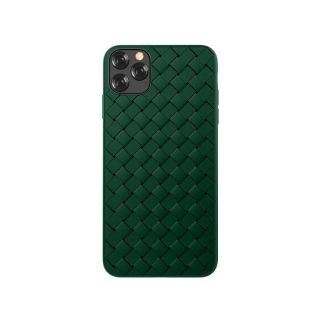 - Devia 
 
 Woven Pattern Design Soft Case iPhone 11 Pro green zaļš zaļš