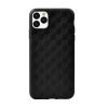 Aksesuāri Mob. & Vied. telefoniem - Devia 
 
 Woven2 Pattern Design Soft Case iPhone 11 Pro black melns Ekrāna aizsargplēve