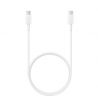 Bezvadu ierīces un gadžeti Samsung EP-DA705BWE USB-C / USB-C Data Cable 3A 1m White  OOB Bulk 
