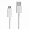 Bezvadu ierīces un gadžeti Samsung ECB-DU68WE microUSB Data Cable 0.8m White  Bulk 