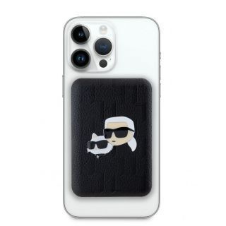 - Karl Lagerfeld - Karl Lagerfeld Embossed K&CH Heads MagSafe Powerbank 5000mAh Black