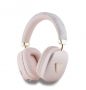 GUESS PU Leather 4G Triangle Logo Bluetooth Stereo Headphone Pink