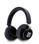 DKNY PU Leather Stack Logo Wireless Headphone Black