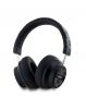 DKNY PU Leather Checkered Pattern Wireless Headphone Black