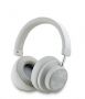 DKNY PU Leather Checkered Pattern Wireless Headphone Pearl