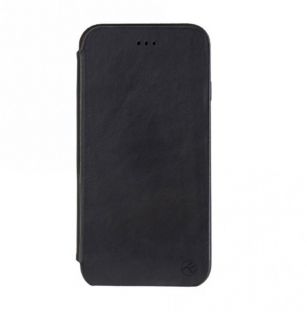 - Tellur 
 
 Book case Slim Genuine Leather for iPhone 7 Plus deep black melns