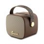 GUESS Guess - Guess Mini Bluetooth Speaker PU 4G Strap Brown