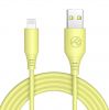 Беспроводные устройства и гаджеты - Tellur 
 
 Silicone USB to Lightning cable 3A, 1m, yellow dzeltens 