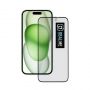 - - OBAL:ME Privacy 5D Glass Screen Protector for Apple iPhone 15 Black