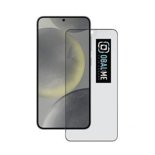 - - OBAL:ME Privacy 5D Glass Screen Protector for Samsung Galaxy S24+ Black