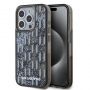- Karl Lagerfeld - Karl Lagerfeld Liquid Glitter Monogram Gradient Case for iPhone 15 Pro Max Black