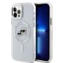 - Karl Lagerfeld - Karl Lagerfeld IML K&CH Heads Metal Frame MagSafe Case for iPhone 12 / 12 Pro Transparent