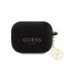 Aksesuāri Mob. & Vied. telefoniem GUESS 4G Charm Silicone Case for AirPods Pro 2 Black 