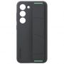 Samsung EF-GS911TBE Silicone Cover with Strap for Galaxy S23 Black  Damaged Package