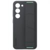 Aksesuāri Mob. & Vied. telefoniem Samsung EF-GS911TBE Silicone Cover with Strap for Galaxy S23 Black  Damaged Pa...» 