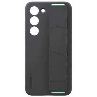 Samsung EF-GS911TBE Silicone Cover with Strap for Galaxy S23 Black  Damaged Package