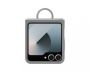 Samsung EF-PF741TJE Silicone Cover with Ring for Galaxy Z Flip 6 Gray