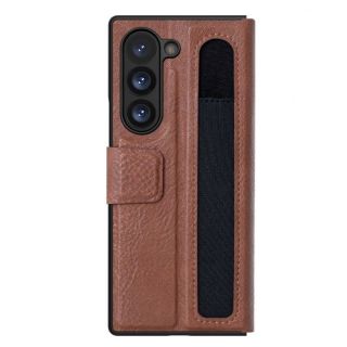-&nbsp;Nillkin - Nillkin Aoge Case for Samsung Galaxy Z Fold 6 Brown