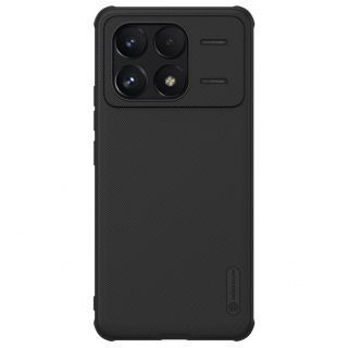 - Nillkin Nillkin Super Frosted PRO Back Cover for Poco F6 Pro Black