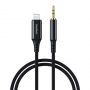 - Choetech Choetech AUX007 Lighting  /  jack 3.5mm cable 1 m black
