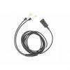 Bezvadu ierīces un gadžeti - Tellur 
 
 QD to 2 x Jack 3.5mm adapter cable 2.2m black melns 