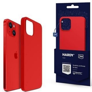 3MK Hardy Case iPhone 13  /  14  /  15 6.1'' czerwony / red MagSafe sarkans