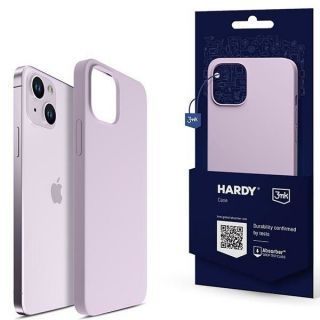 3MK Hardy Case iPhone 14  /  15  /  13 6,1'' fioletowy / light purple MagSafe purpurs