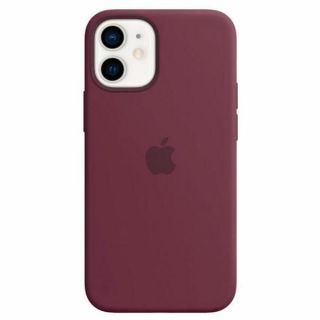 Apple Apple Etui Apple MHKQ3ZM / A iPhone 12 mini 5,4'' MagSafe fioletowy / plum Silicone Case plūme