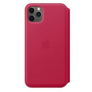 Apple MY1N2ZM / A iPhone 11 Pro Max malinowy / raspberry Leather Book