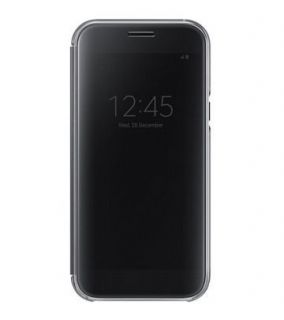 Samsung Samsung Galaxy A5 2017 Clear View Cover EF-ZA520CBEG melns - black