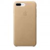 Aksesuāri Mob. & Vied. telefoniem Apple Apple iPhone 7 Plus Leather Case - Tan MMYL2ZM / A Bezvadu lādētāji (Induktīvie)