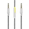 Aksesuāri Mob. & Vied. telefoniem Baseus Universal B35 Sing AUX Audio Cable NGBASEB35-02 White 