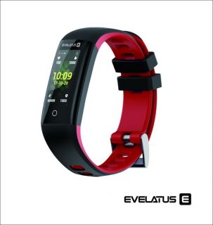 Evelatus Fitness Tracker EFT02 Black Red