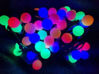 - 200LED 10m. mini-bumbiņas Multi Color