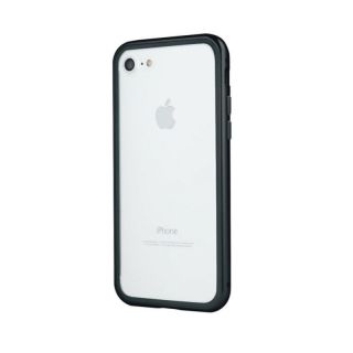 GreenGo GreenGo Apple iPhone 7 / 8 Plus Magnetic Case Black melns