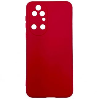 Evelatus P50 Nano Silicone Case Soft Touch TPU Red sarkans
