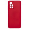 Aksesuāri Mob. & Vied. telefoniem Evelatus Poco M4 Pro 5G Nano Silicone Case Soft Touch TPU Red sarkans Izvelkams turētājs PopSocket