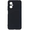 Aksesuāri Mob. & Vied. telefoniem Evelatus Poco M4 5G Nano Silicone Case Soft Touch TPU Black melns Automašinas turētāji