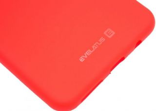 Evelatus Poco M4 5G Nano Silicone Case Soft Touch TPU Red sarkans