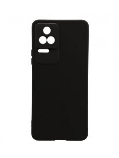 Evelatus POCO F4 Nano Silicone Case Soft Touch TPU Black melns